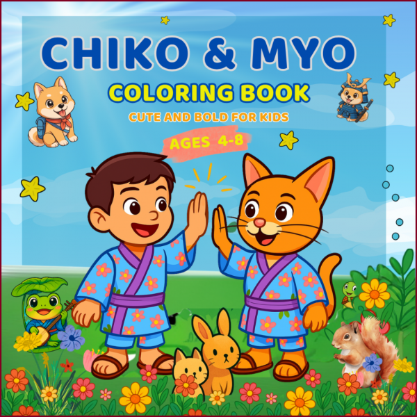 Chiko Myo Coloring Book